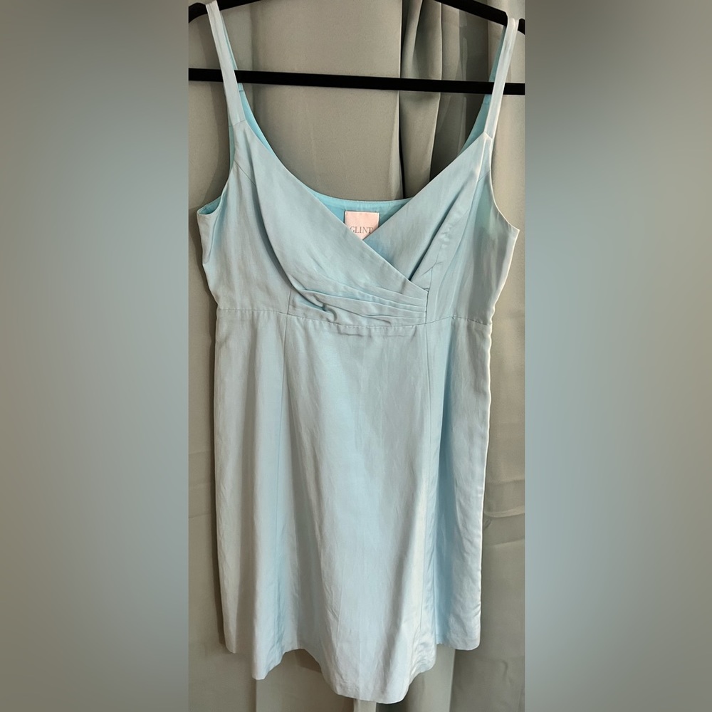NWOT Glint Baby Blue Dress Size 10